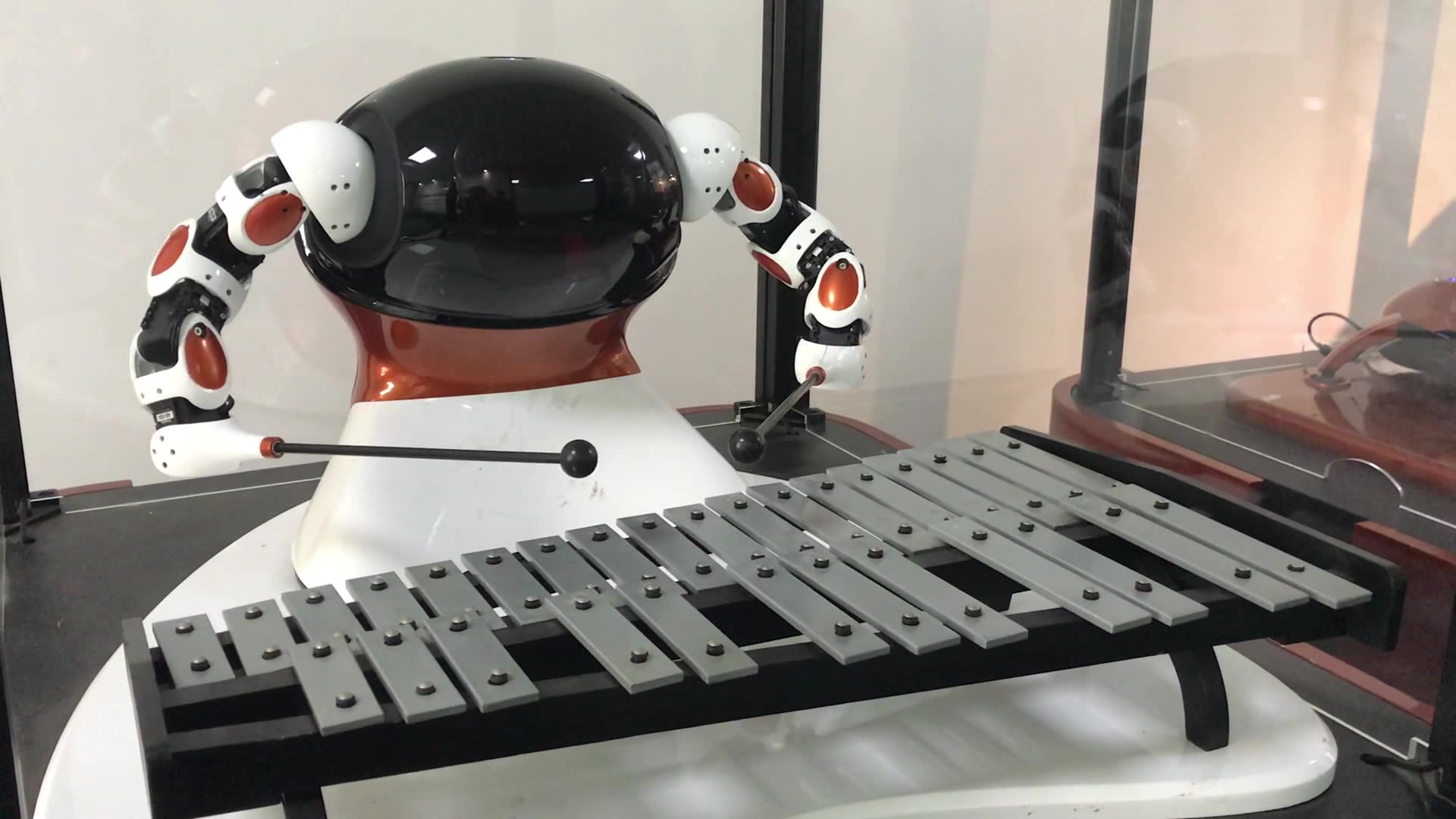 桌面级科普教育机械臂-敲琴机器人