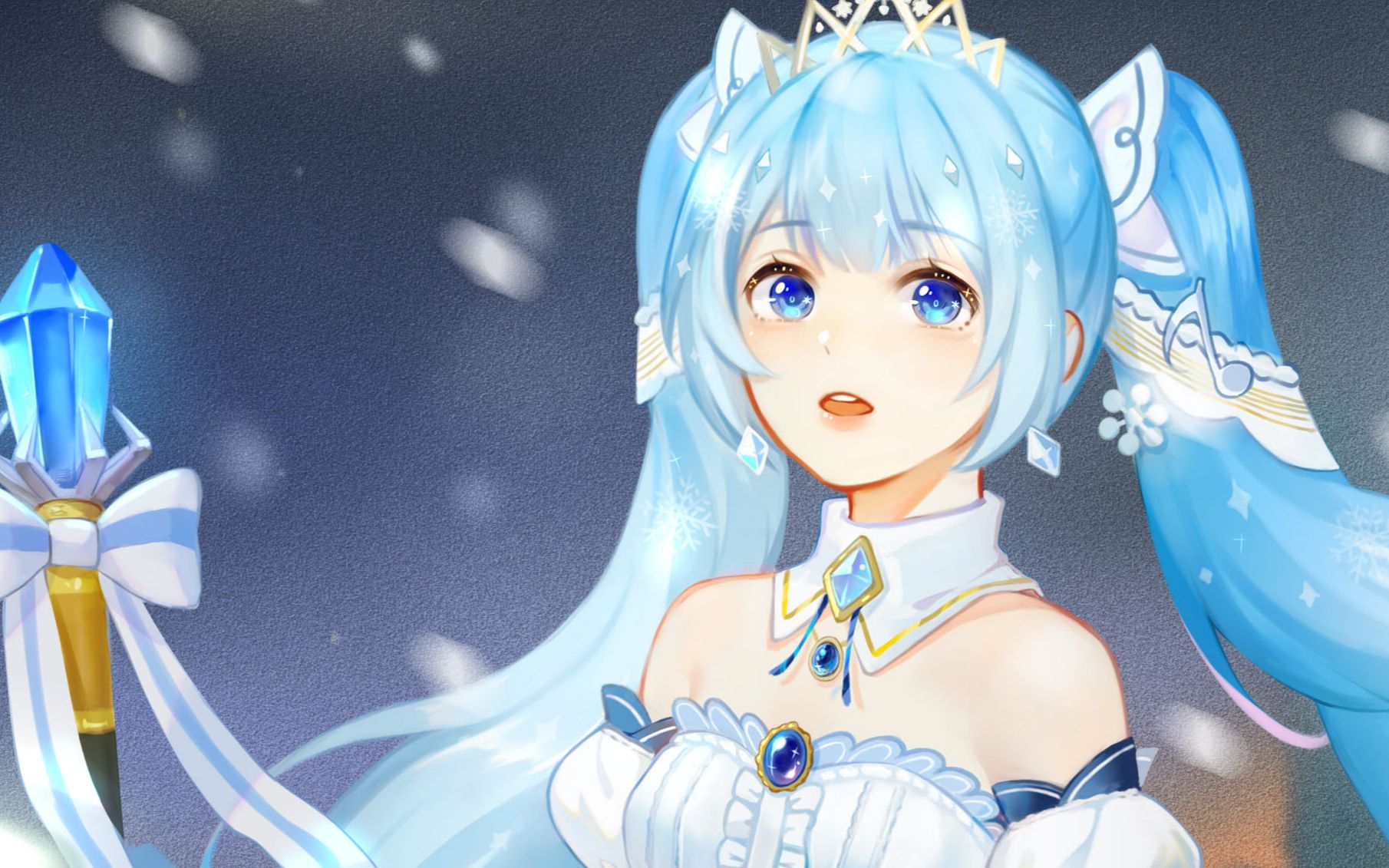 【板绘】来画一个2019雪miku吧!