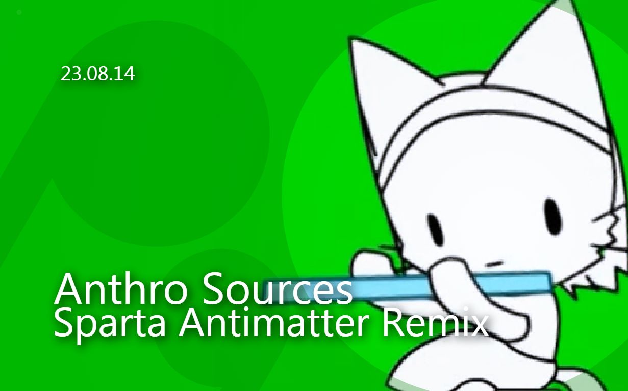 Anthro has a Sparta Antimatter remix哔哩哔哩bilibili