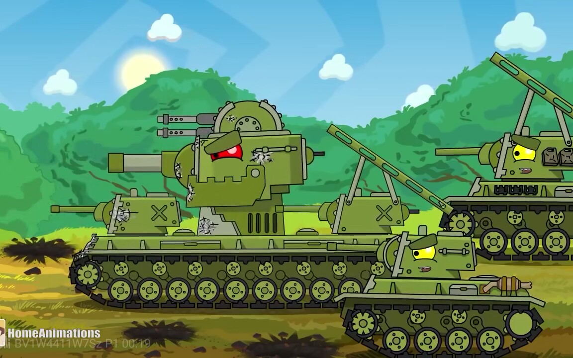 手绘home版kv-6的进化史!