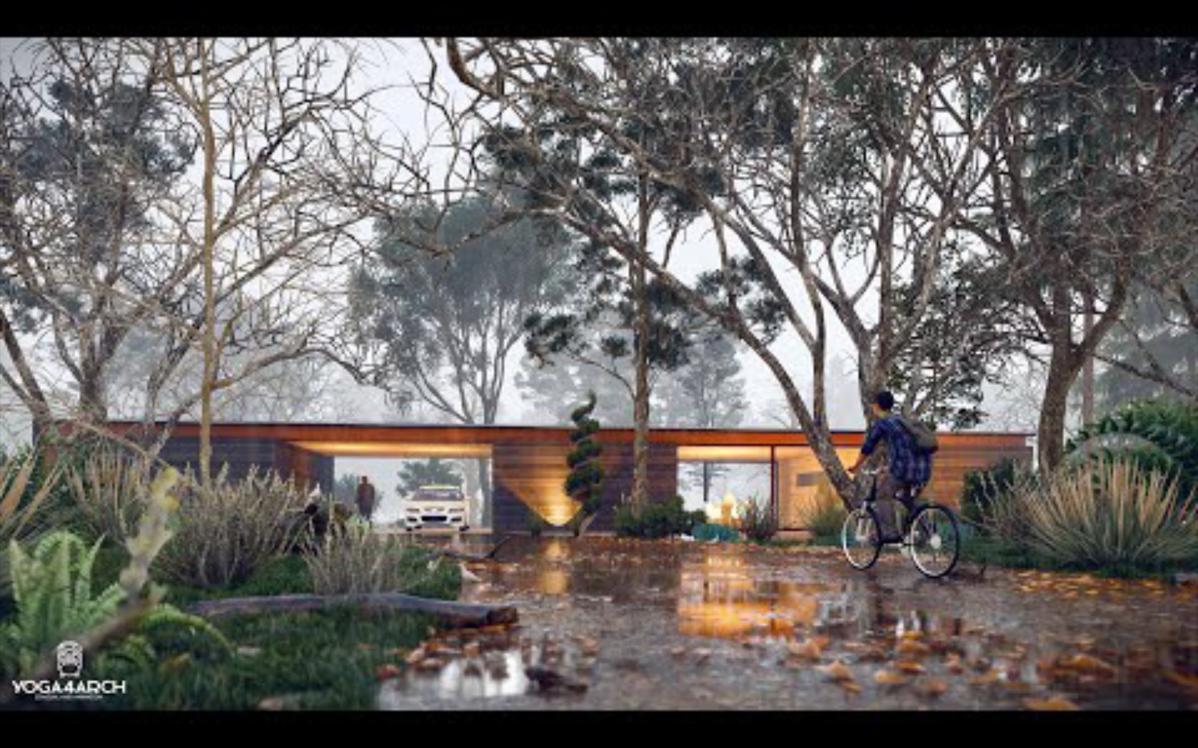 lumion10室外夜景黄昏灯光渲染教程41