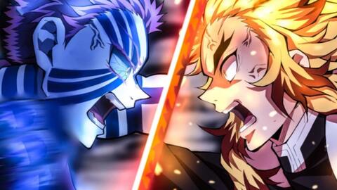 mc版炎柱大哥大战猗窝座