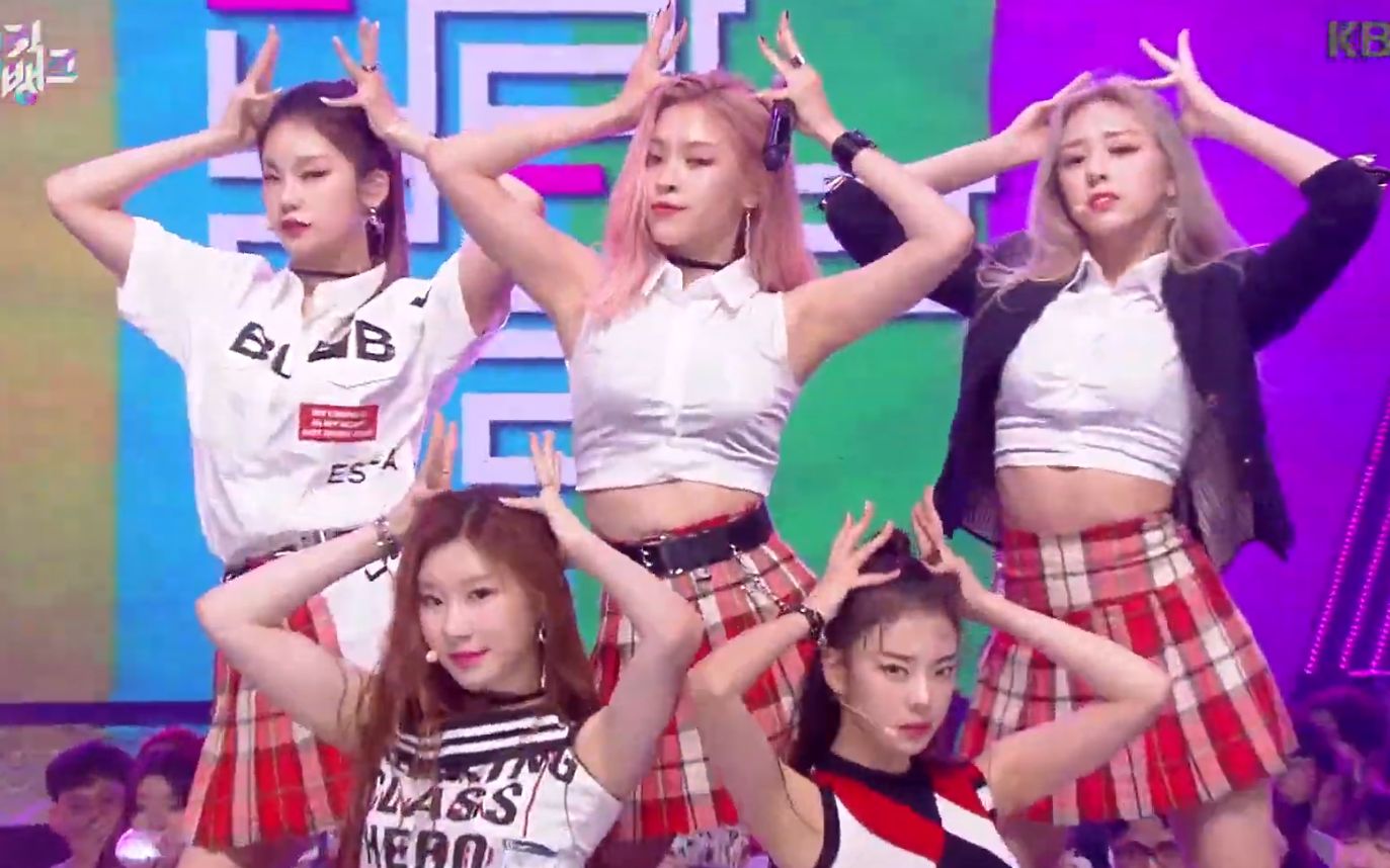 【ITZY】190628音乐银行Music Bank年中结算ITZY  DALLA DALLA现场舞台哔哩哔哩bilibili