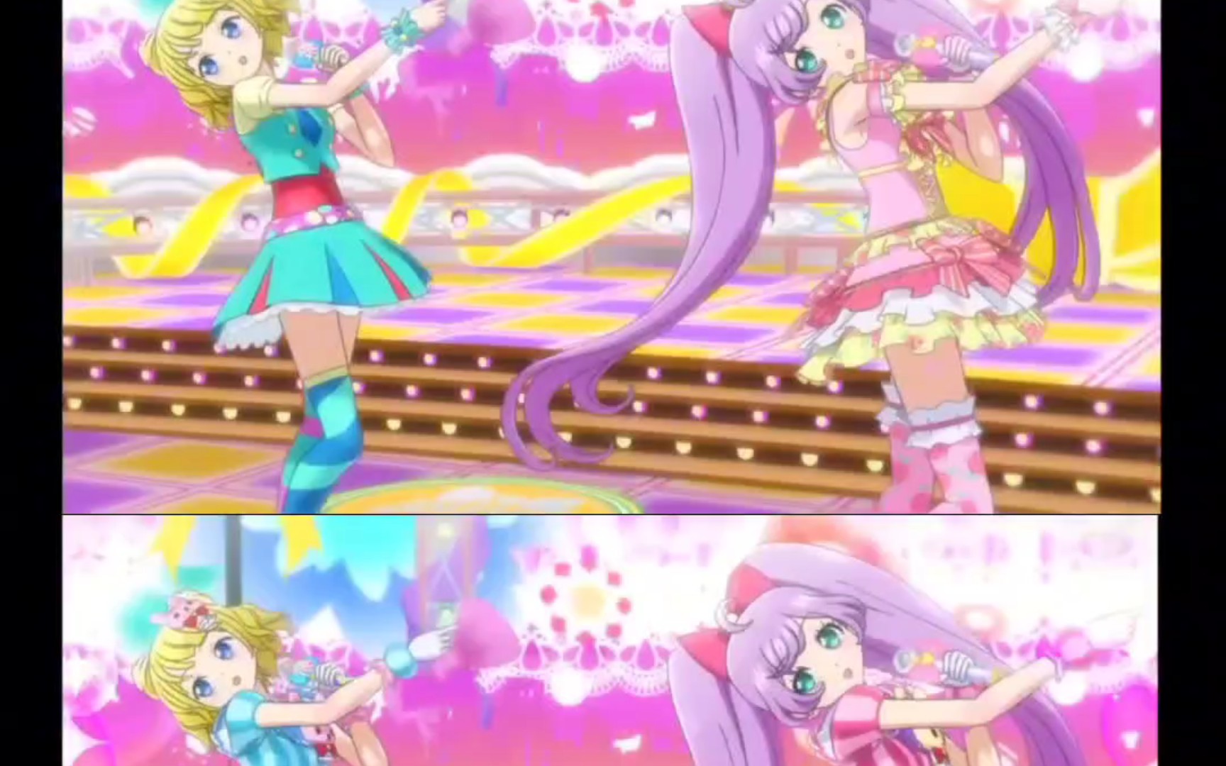 make it!美妙天堂真中啦啦南米蕾第一集第二集舞台对比