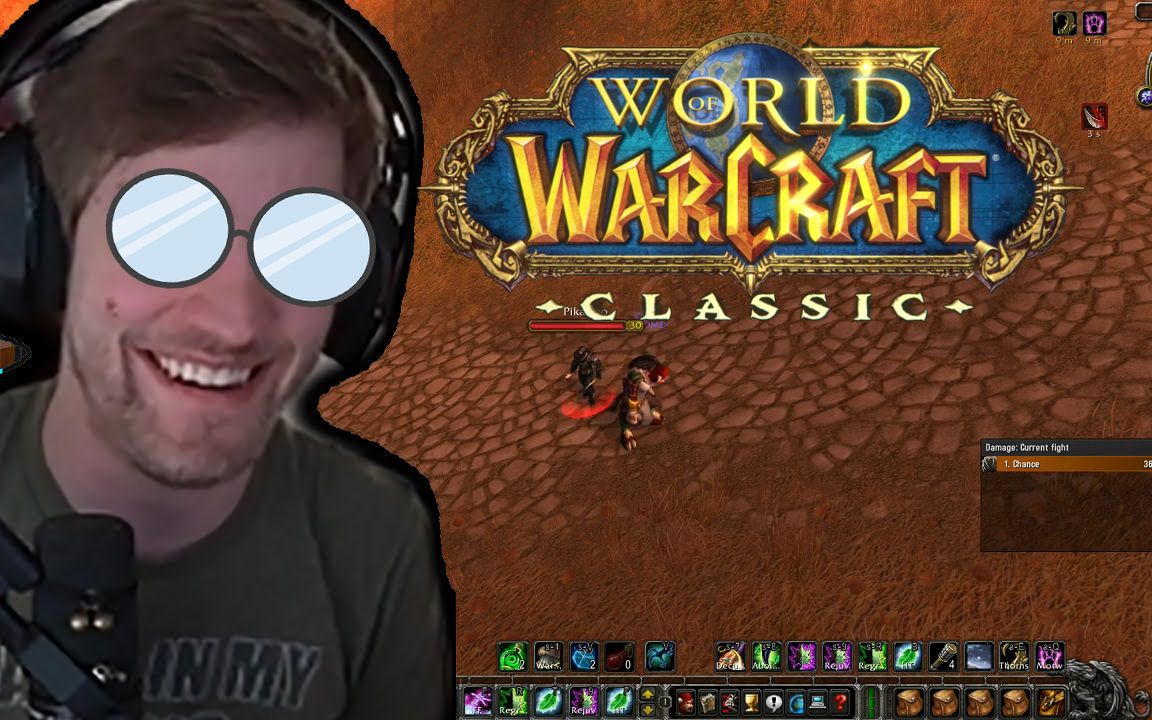 魔兽世界怀旧服30级野德sodapoppin1v1决斗合集剪辑版