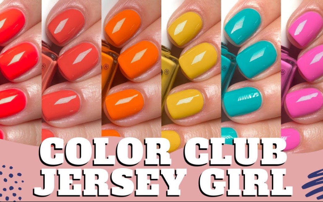 [图]Color Club "Jersey Girl" Collection | Review, Swatches & Comparisons