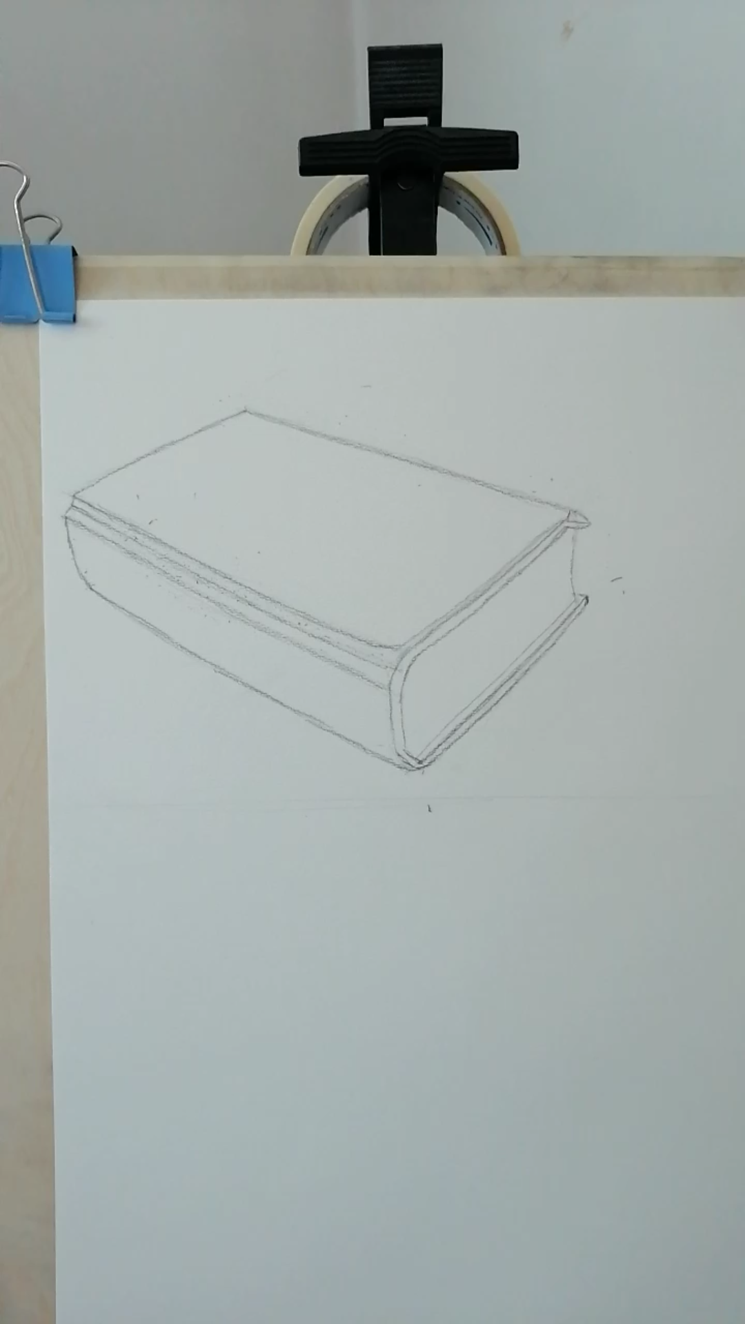 5.0 20素描静物一本书