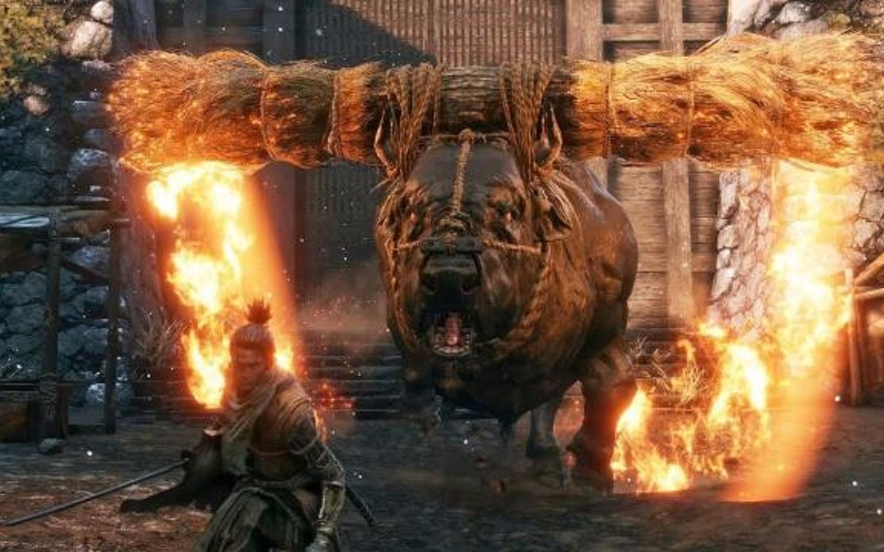 (只狼)boss.8火牛_哔哩哔哩_bilibili