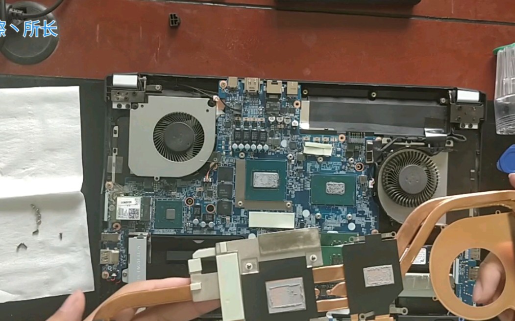 [沃嚓丶所长]神舟ct5na拆机/涂硅脂