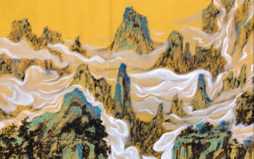 《江山丽》会动的山水画_哔哩哔哩_bilibili