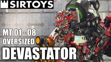 Mechanical Alliance MT-05 DEATH ROLL Transformers ROTF Oversize