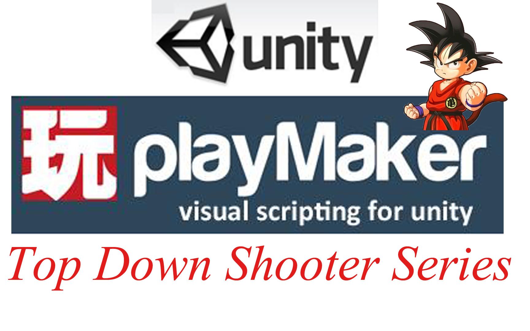 [图]不写代码做游戏系列课程（Playmaker）- Top Down Shooter Series