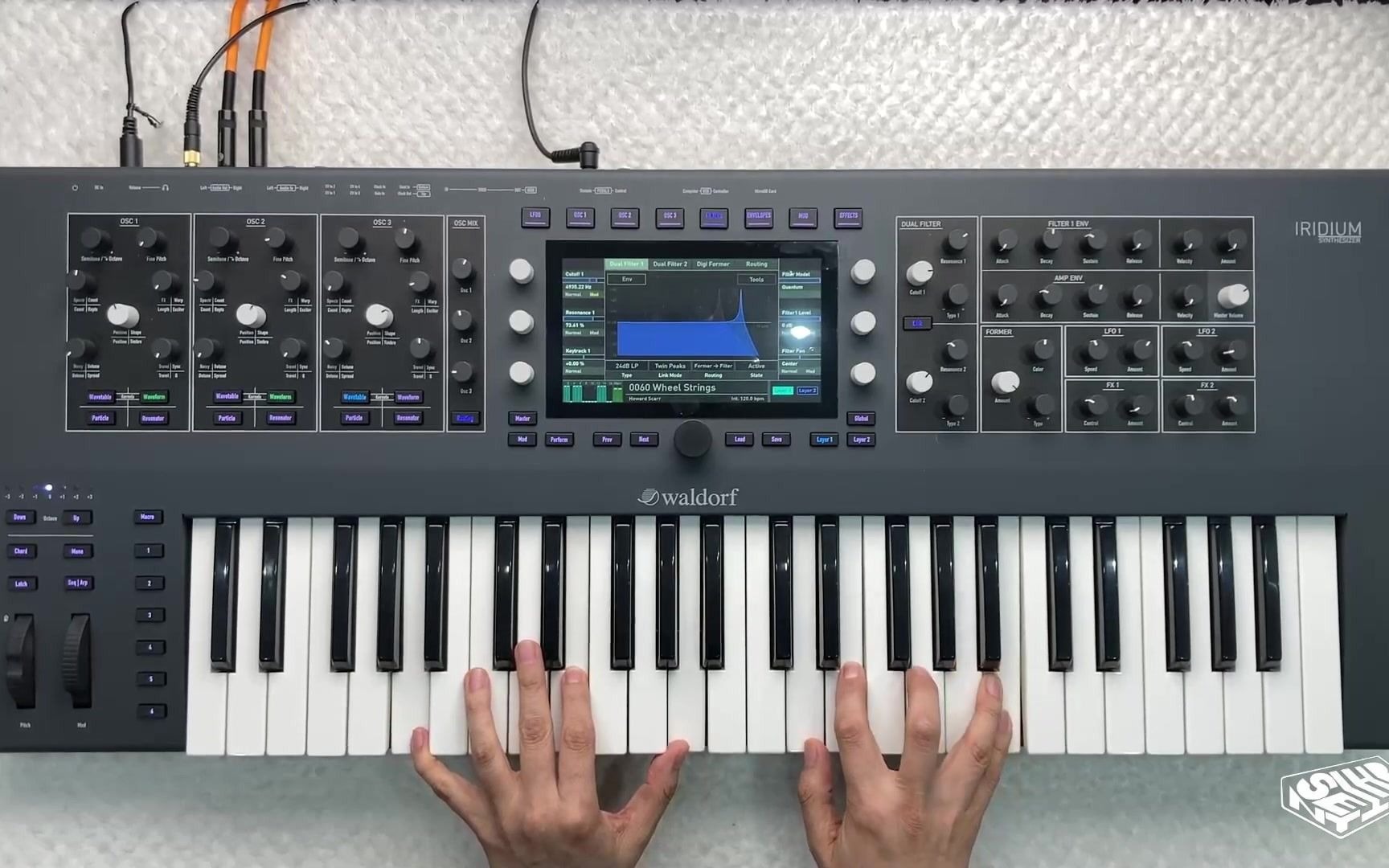 Waldorf Iridium Keyboard 合成器音色初试!哔哩哔哩bilibili