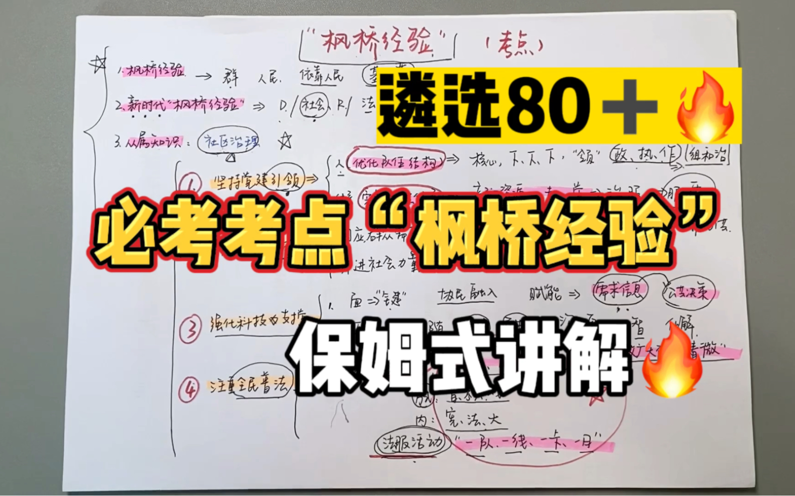 11.14遴选、申论|给大家讲清楚枫桥经验怎么考、考什么、需要学到什么程度!哔哩哔哩bilibili