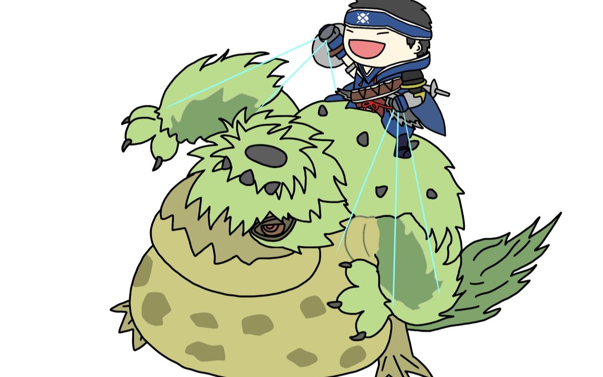 【mhr】河童蛙珍稀第一视角-奇怪的bug增加了