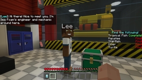 Minecraft 海洋生物学家角色扮演地图游玩 那么多海洋生物 哔哩哔哩 つロ干杯 Bilibili