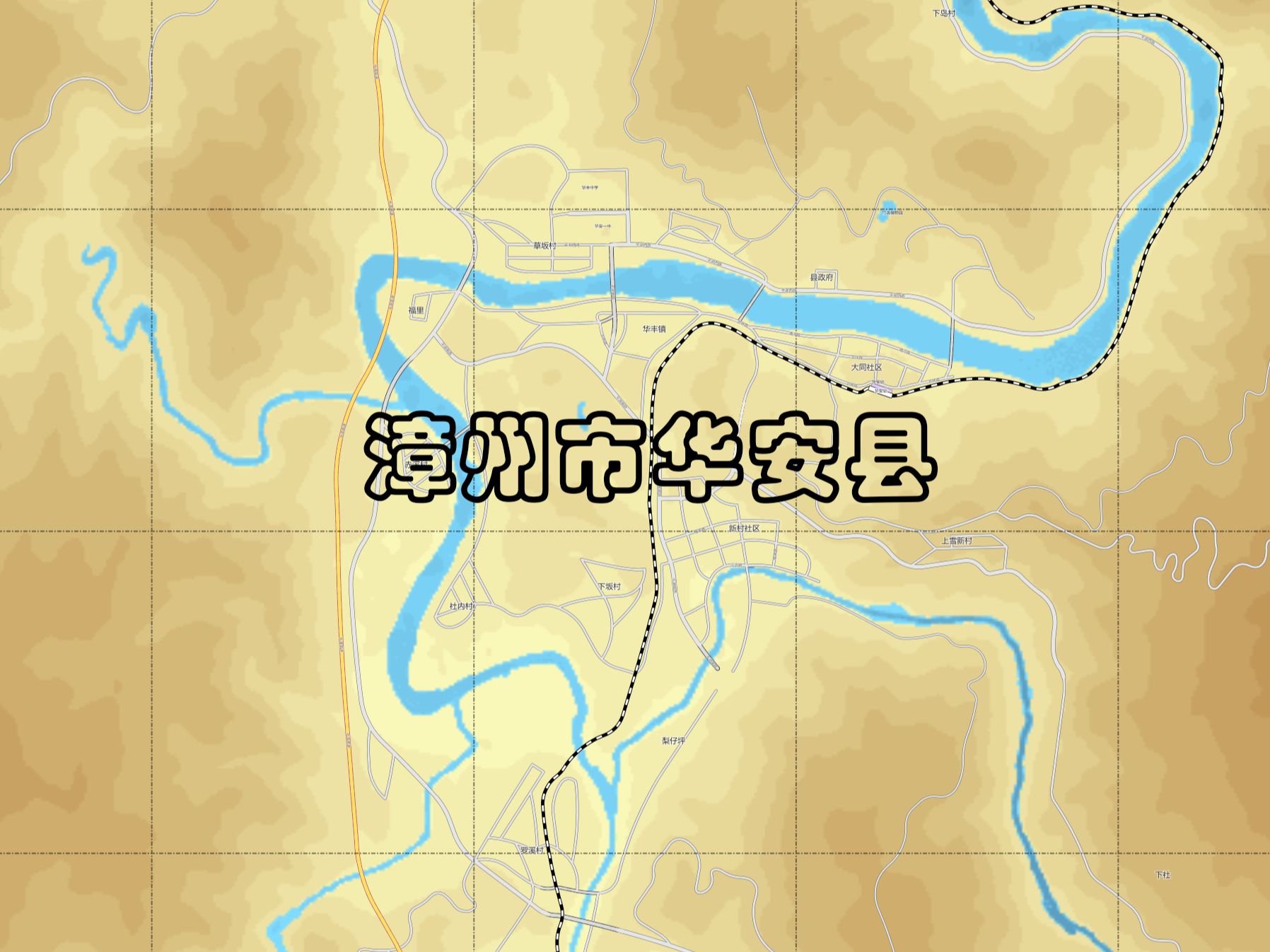 【都市天际线】在游戏中建造100个县城13——漳州市华安县哔哩哔哩bilibili