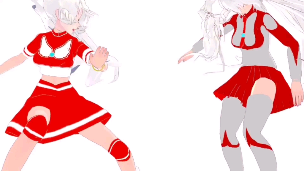 【预告片】初代娘vs杰克娘mmd,法苏天女,雷之律者vs识之律者