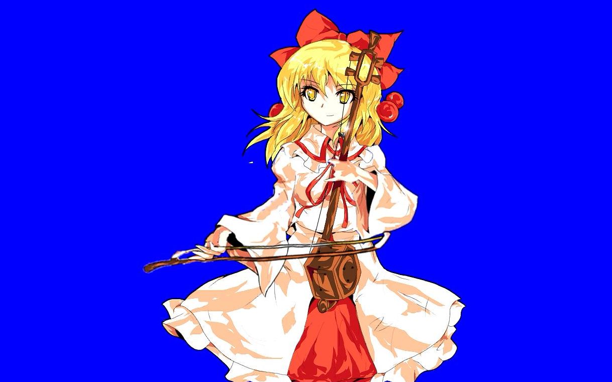 【东方bb素材】拉二胡的冴月麟.