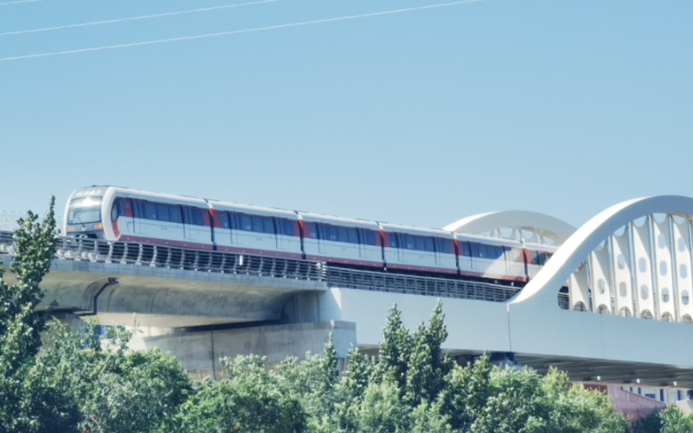 北京s1磁浮线 苹果园折返