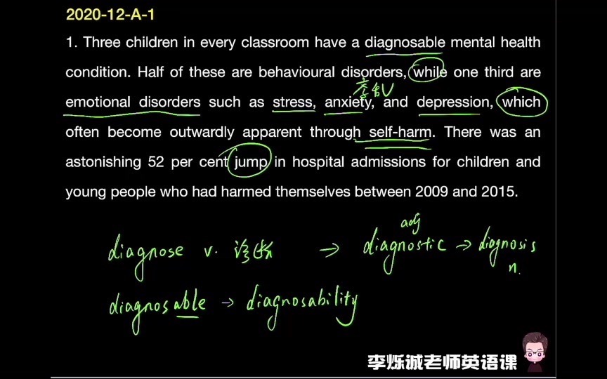 [图]四级阅读2020-12-A-Three children in every classroom...