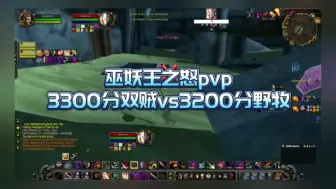 Download Video: 巫妖王之怒pvp:竞技场双疯狗组合3300双贼vs3200野牧，表演个血条消失术