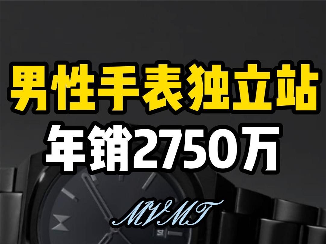 男性手表独立站,年销2750万哔哩哔哩bilibili