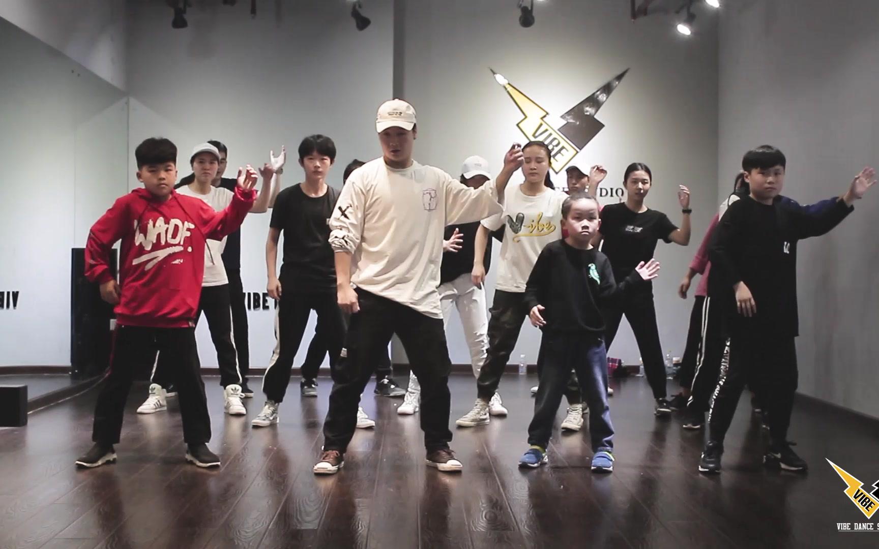 vibe舞蹈震感舞popping阿龙