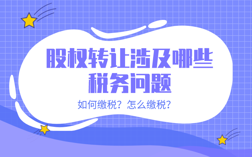 股权转让涉及哪些税务问题,如何缴税?怎么缴税?一起来看看吧!哔哩哔哩bilibili