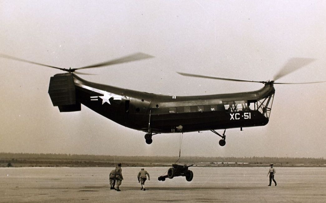 美国早期直升机图片