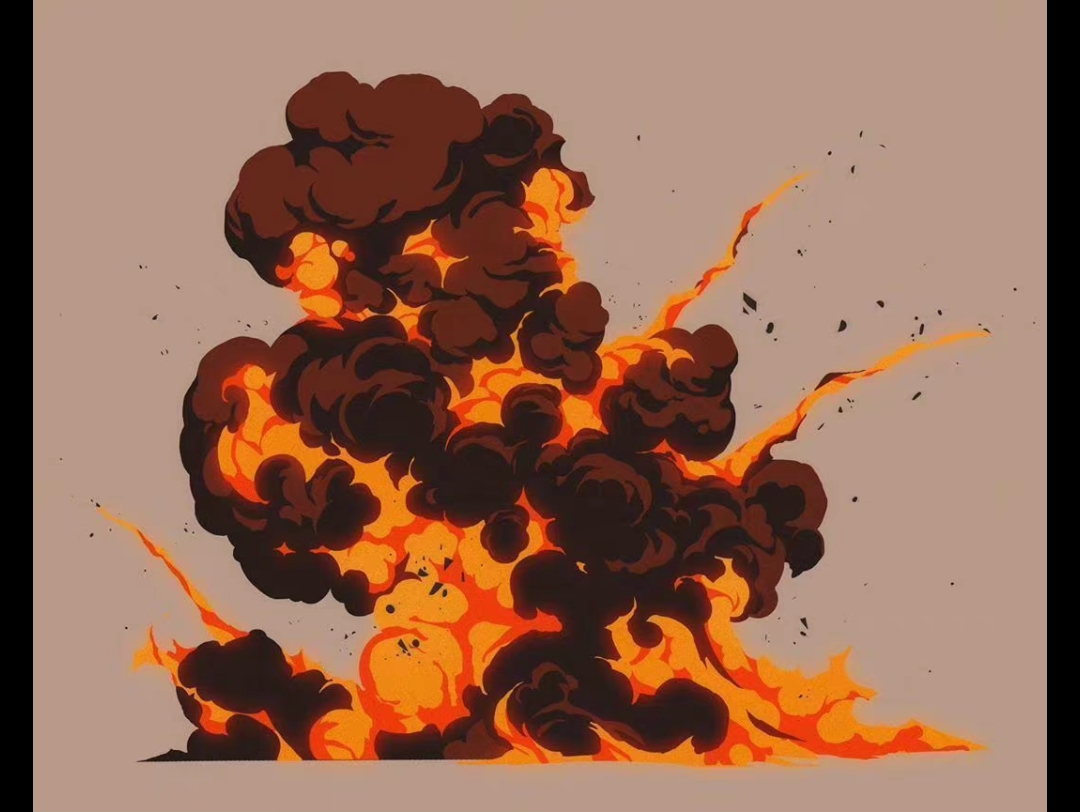 爆炸手绘素材.tanner wilson