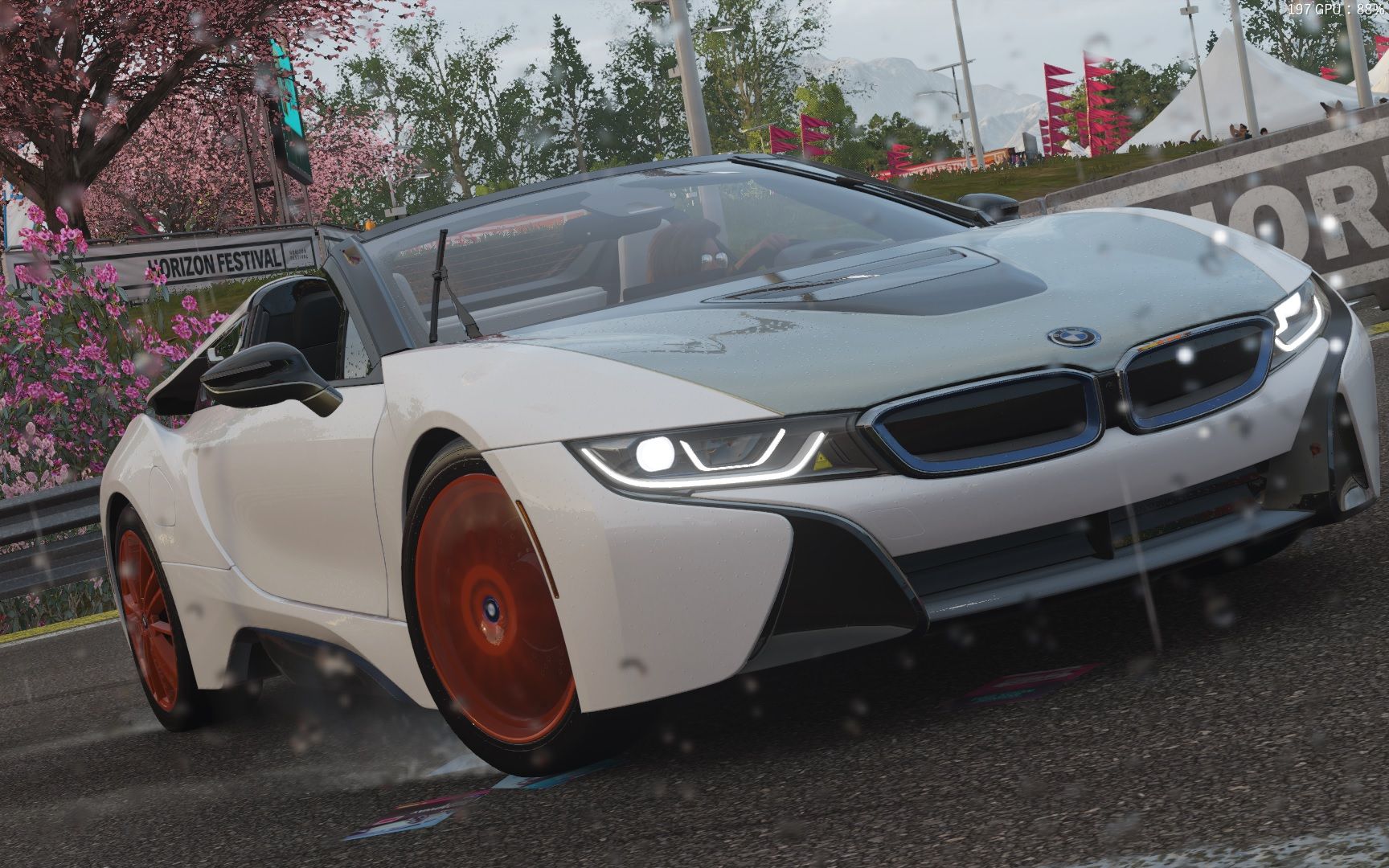 科技与速度的结合—宝马i8之战 《极限竞速:地平线4》