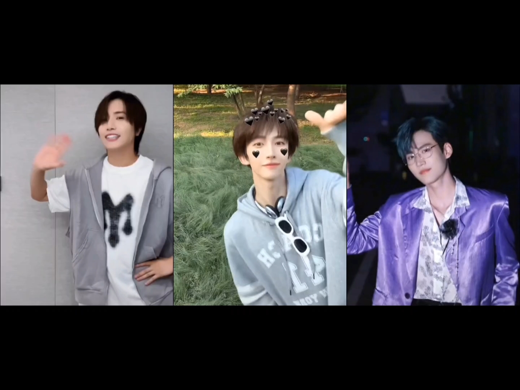 【刘宇】【周柯宇】【伯远】三人同屏跳《whatever》甜妹舞!