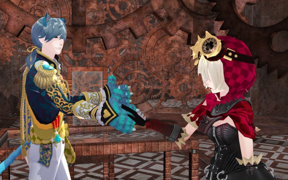 [第五人格mmd]机械师与佣兵的gimme×gimme(佣机向)