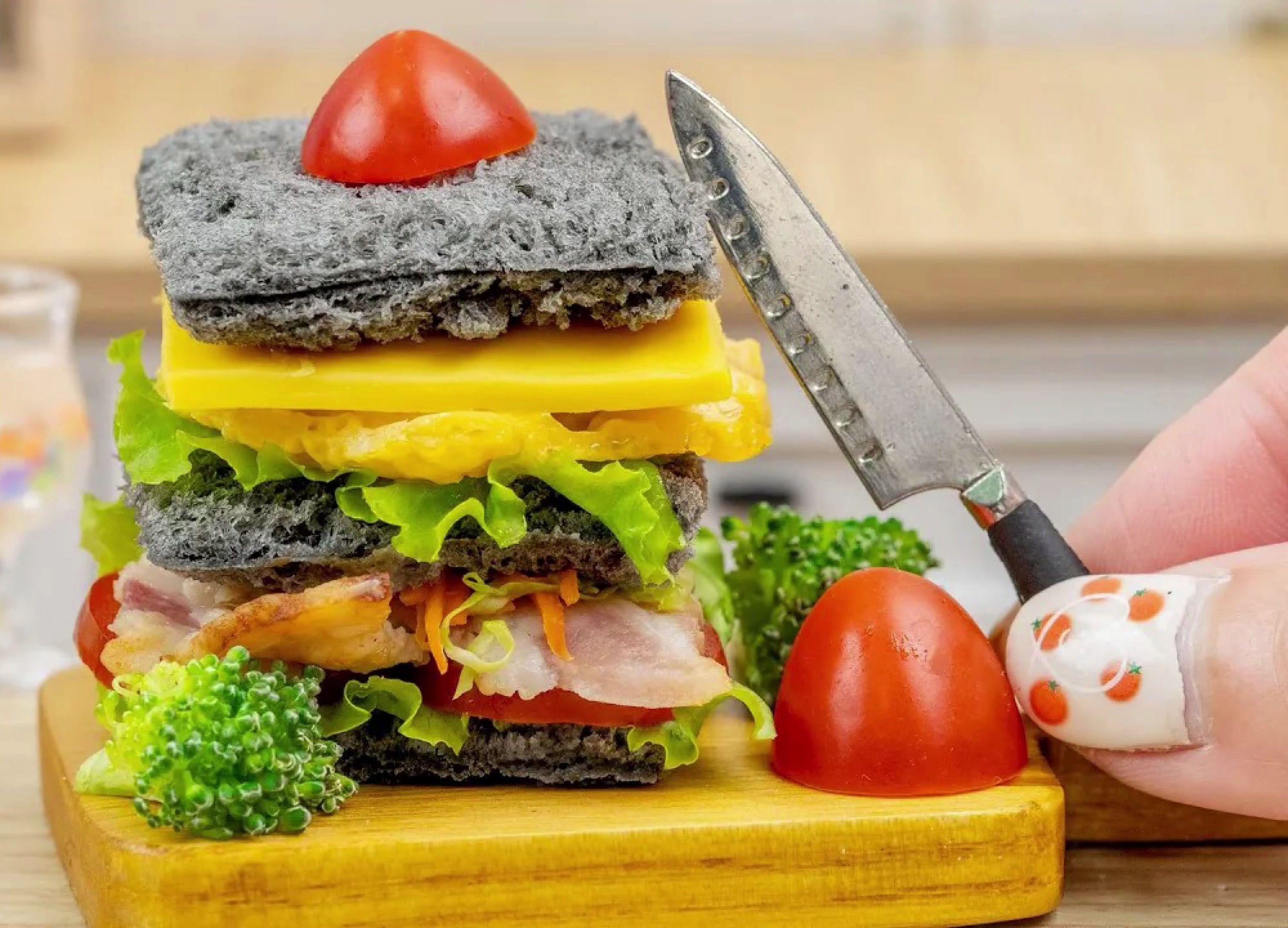 治愈解压迷你厨房:元气满满自制营养三明治