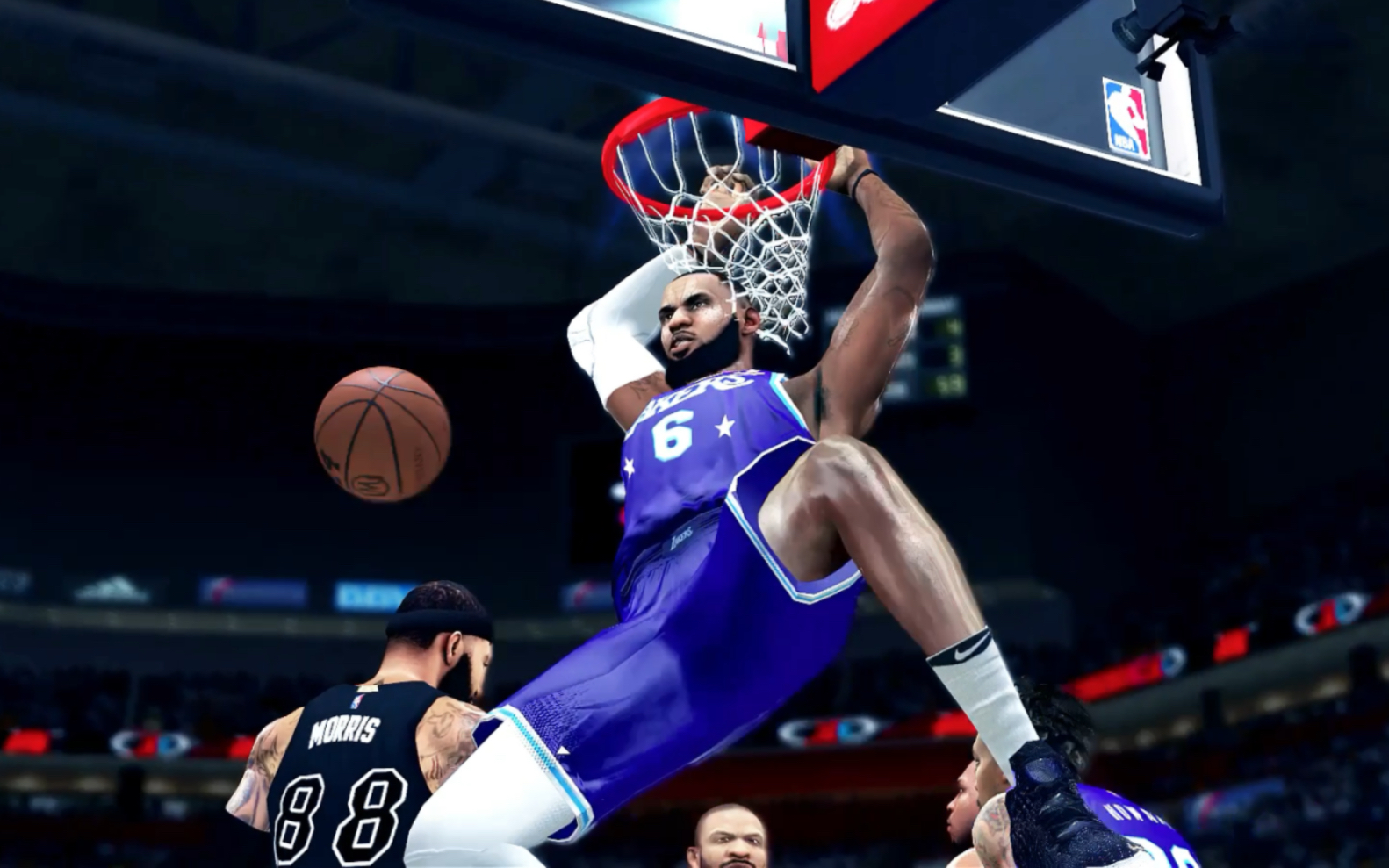 暴力美学勒布朗詹姆斯nba2k14