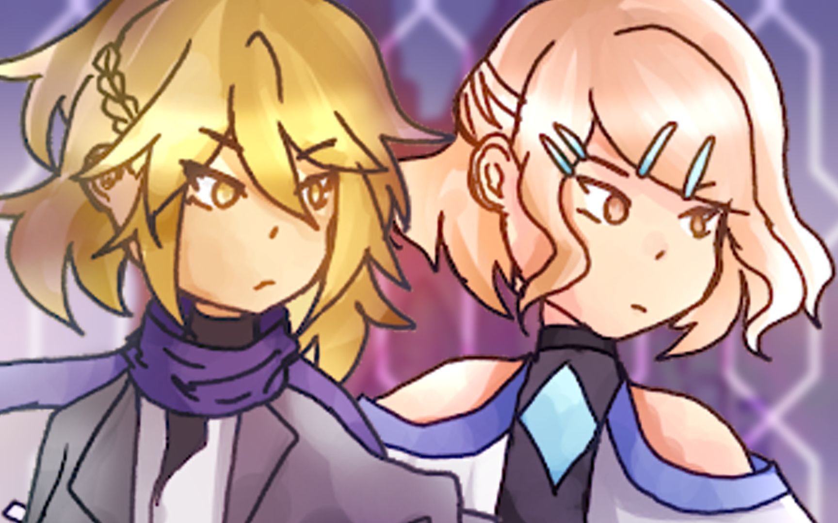 【鏡音レン99リン99赤羽】fallen【synthv & vocaloid english】