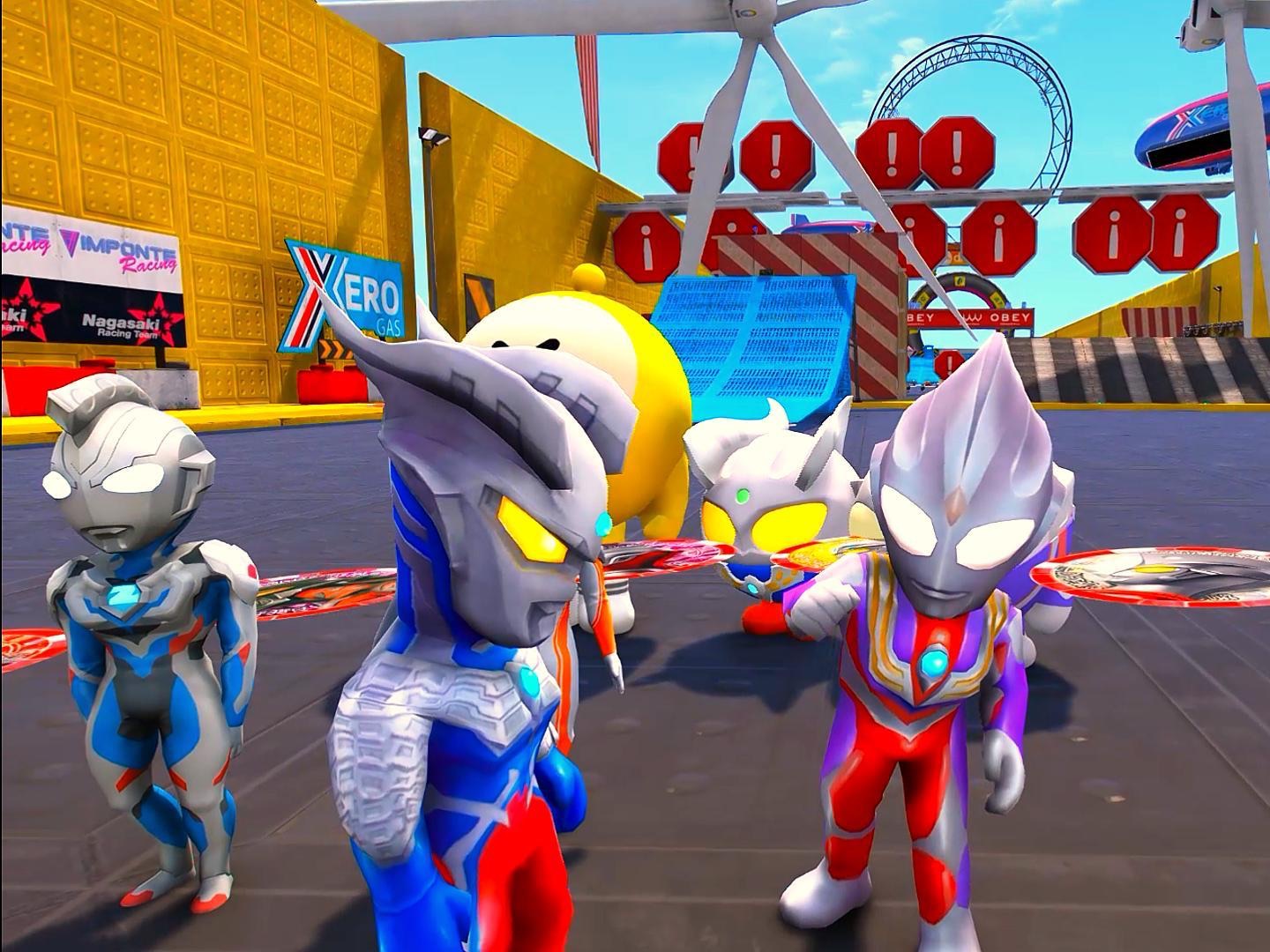 小赛罗小奥特曼一起跳科目三,贝小黑也想玩