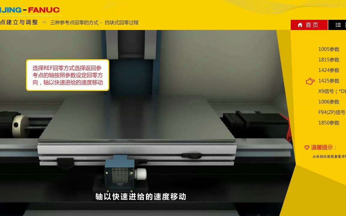 FANUC 机床参考点建立与调整哔哩哔哩bilibili