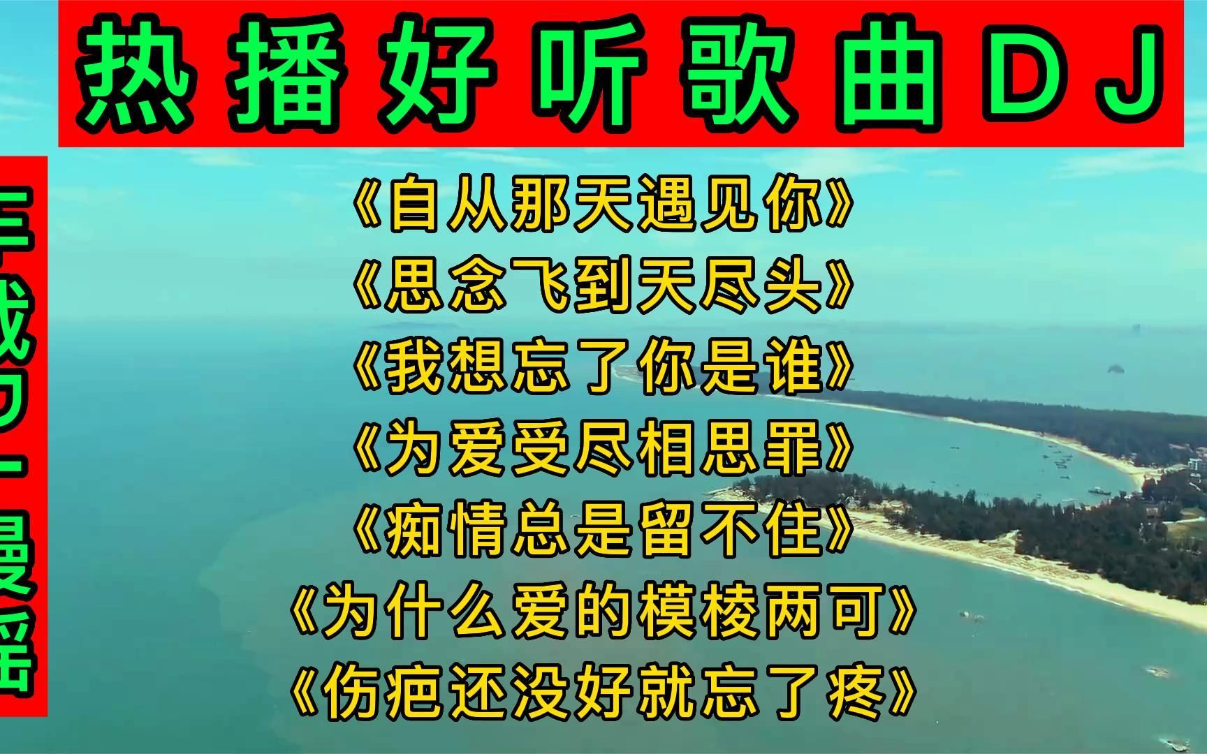 [图]好听歌曲DJ《自从那天遇见你》《思念飞到天尽头》《我想忘了你是谁》