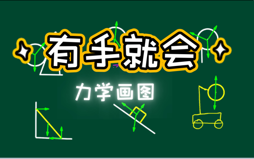 力学画图【全网最细】哔哩哔哩bilibili