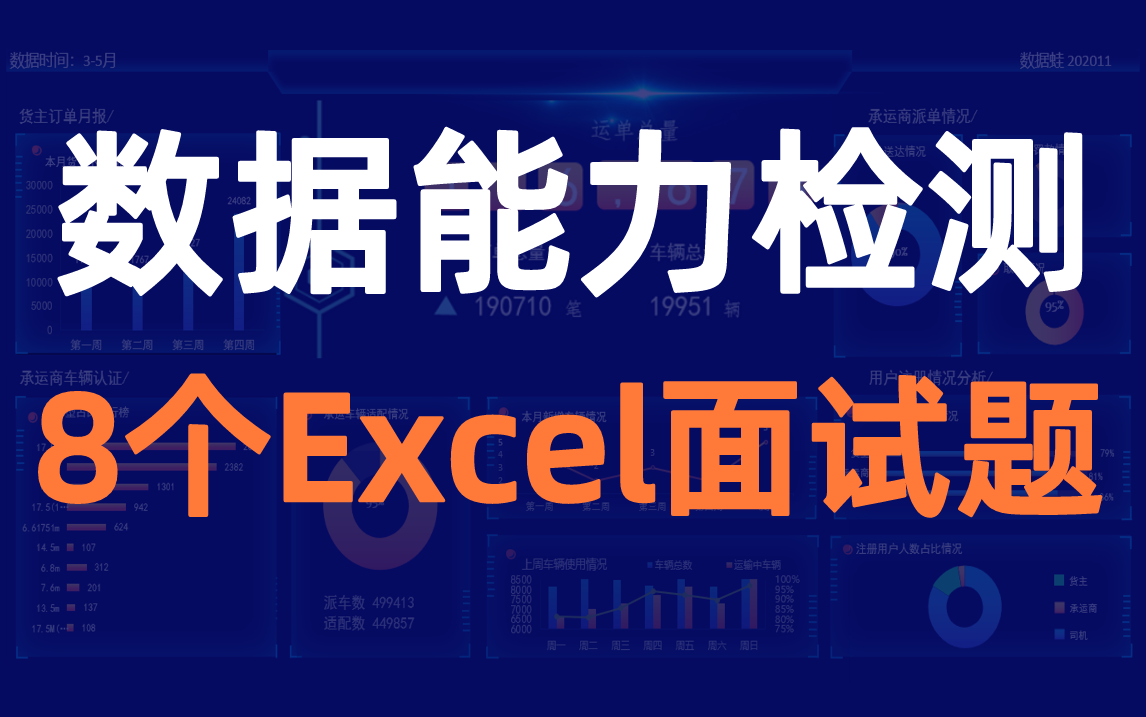 数据分析Excel真实面试题实战,四个基础操作题,四个高级函数题哔哩哔哩bilibili