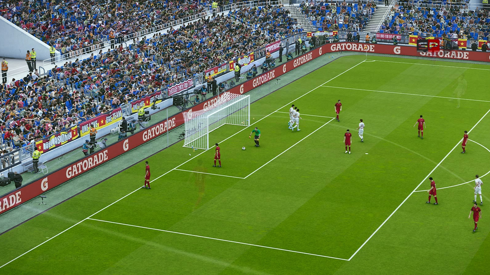 pes2021 2022世预赛亚洲区12强赛第四轮 中国2-0越南 韦世豪神级发挥