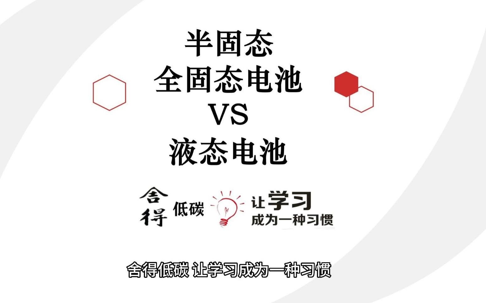 半固态、全固态电池与液态电池对比哔哩哔哩bilibili