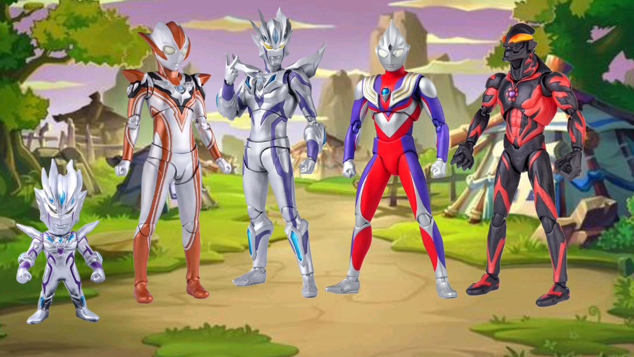 奥特曼开会,比拼孤勇者