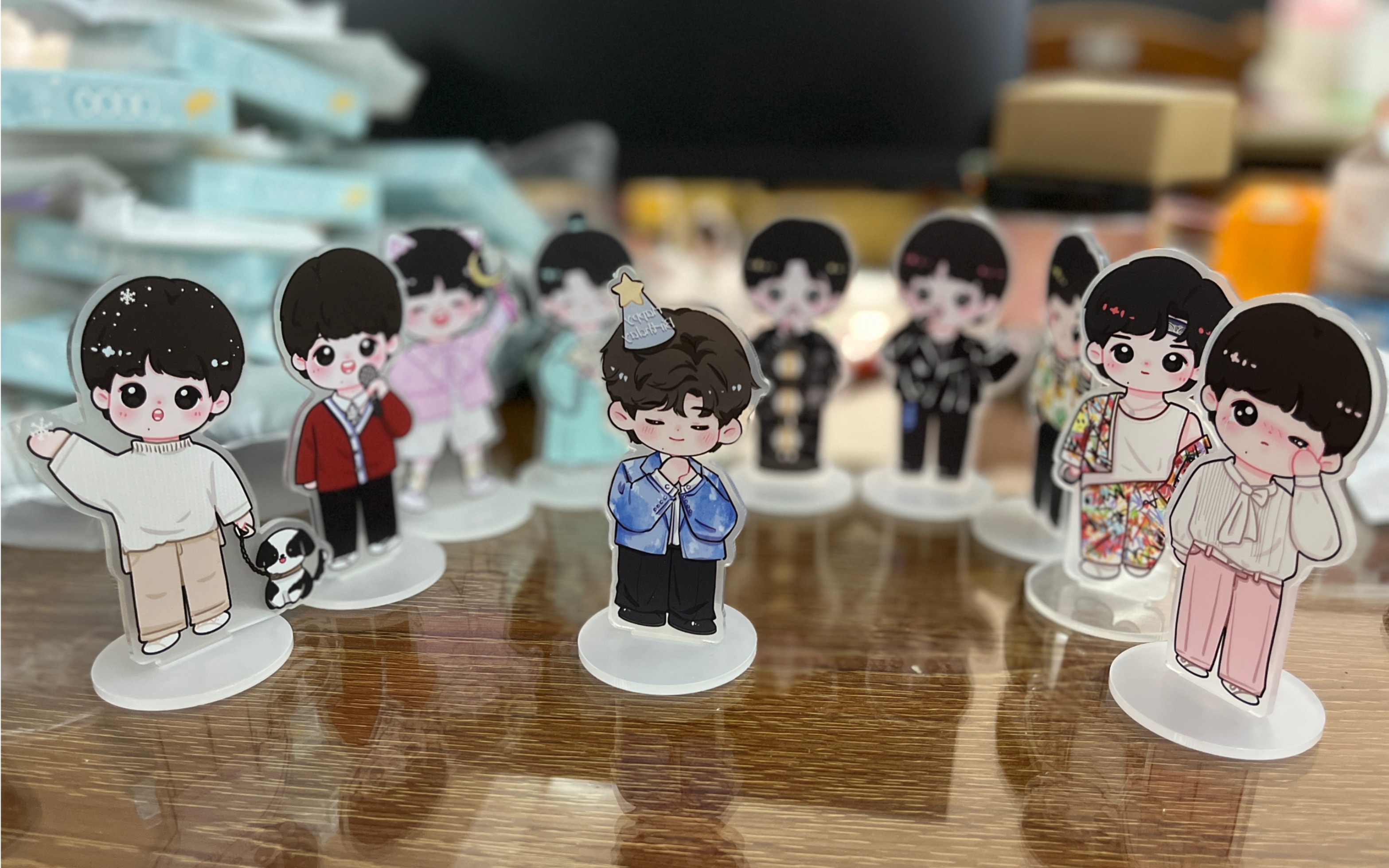 周边盲盒开箱-宋亚轩十八立牌(宝贝高考顺利!