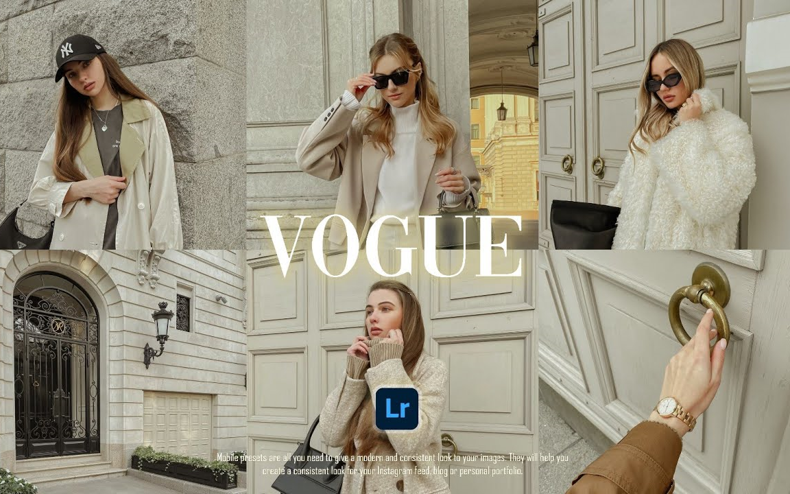 【Lr调色预设】Vogue杂志封面人像调色预设哔哩哔哩bilibili