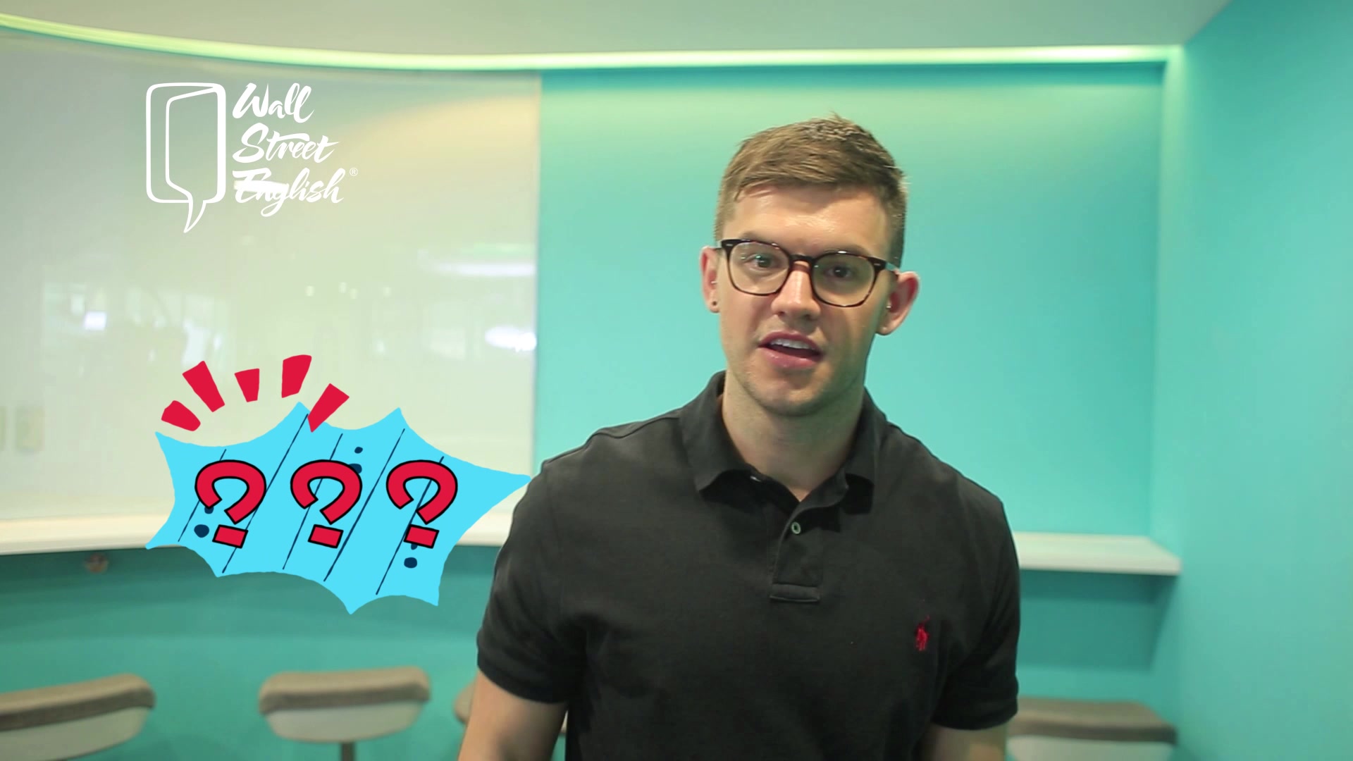 帅哥外教的freestyle打招呼华尔街英语