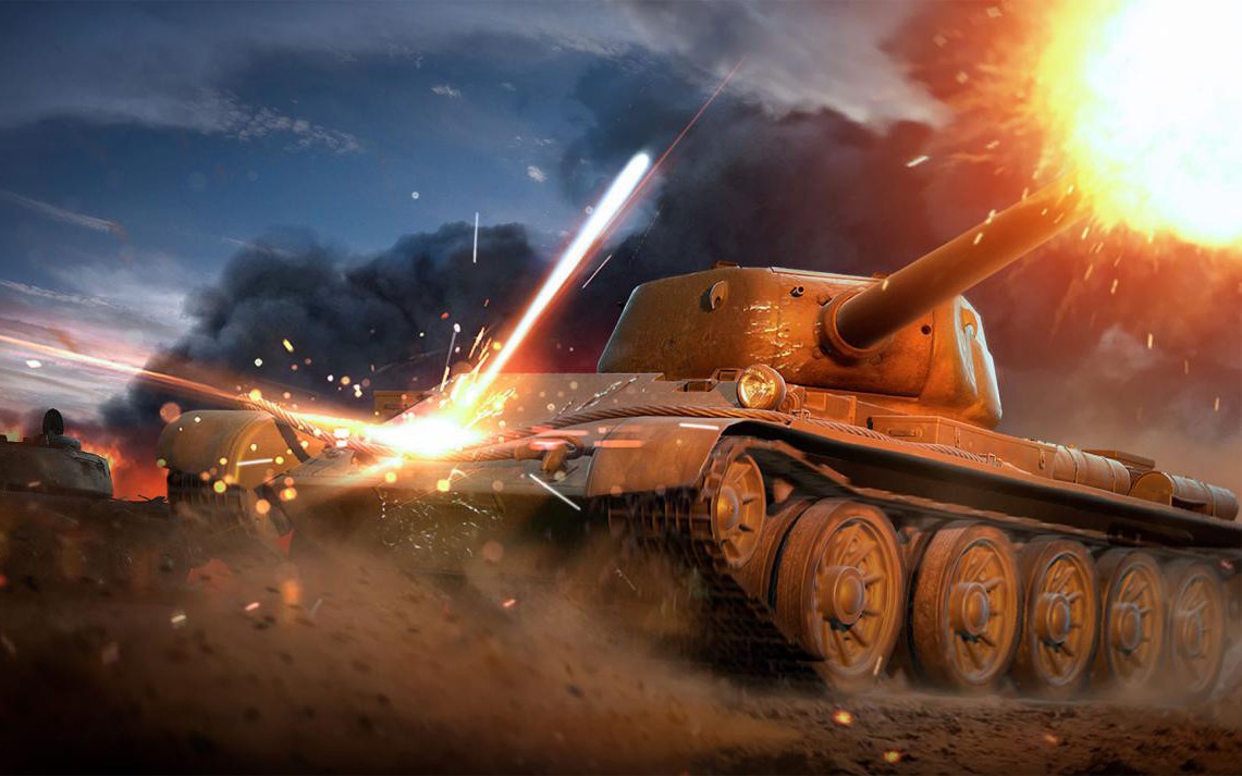 【坦克世界闪电战★wotb】t54原型车虐杀国服萌新实况