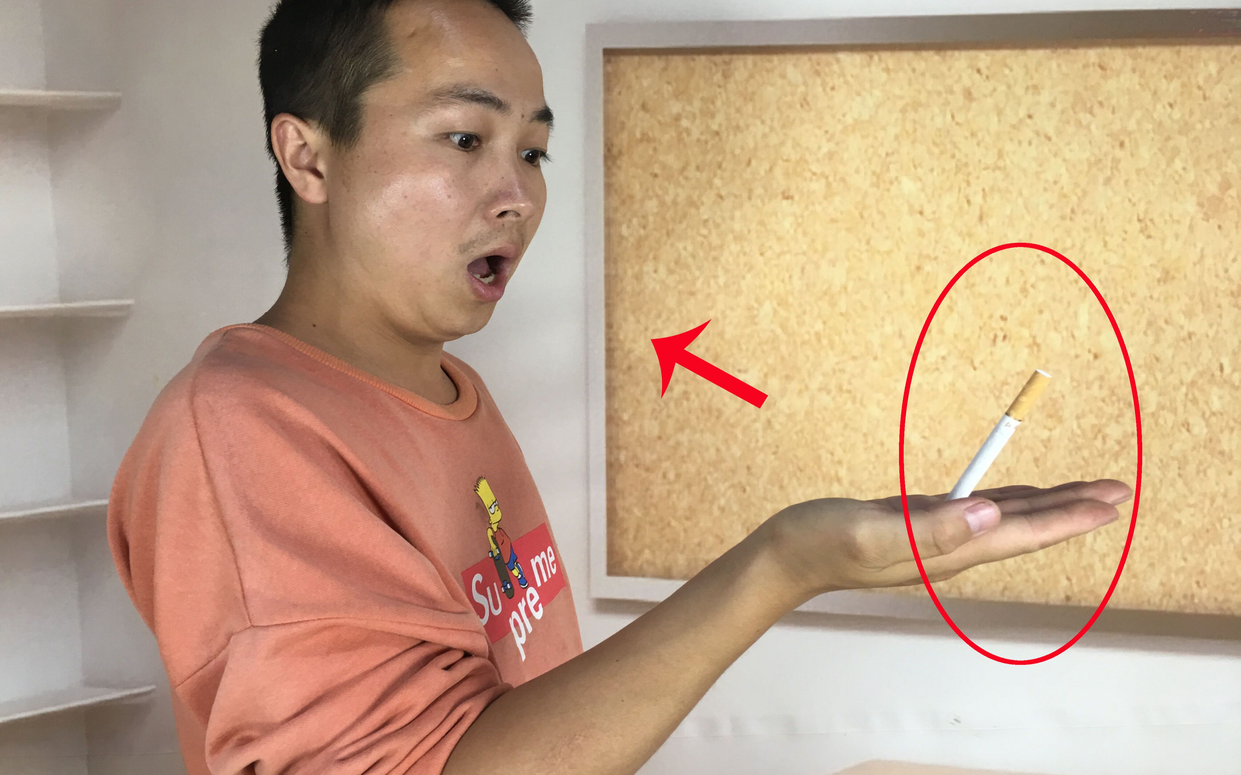 为什么手上的香烟能直接飞进嘴巴?原来秘密这么简单